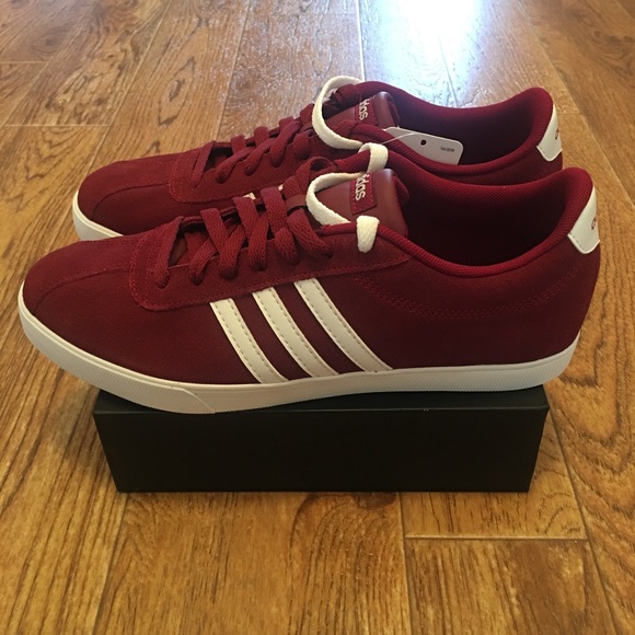adidas Shoes - ADIDAS Courtset Burgundy Women’s Sneakers Size 9.5